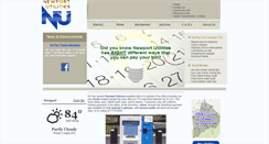 Desktop Screenshot of newportutilities.com